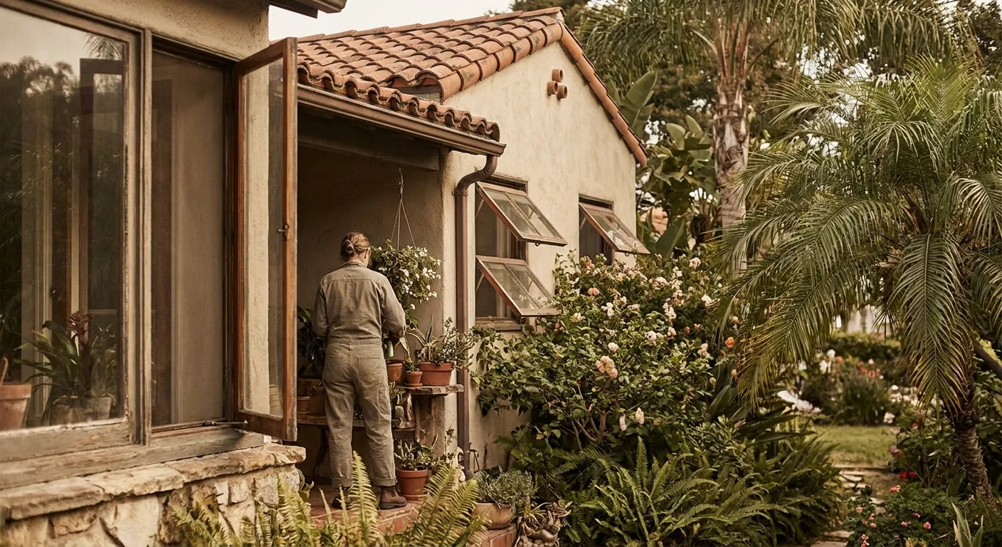 1940s Hollywood, FL bungalow, typical of homes needing asbestos testing before renovation