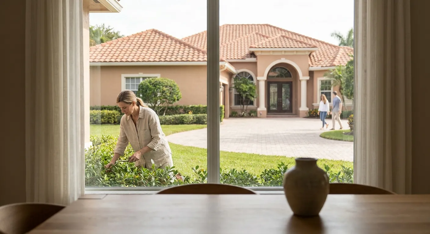 Newer Weston, FL home, typically needing asbestos testing for renovation permits or resale